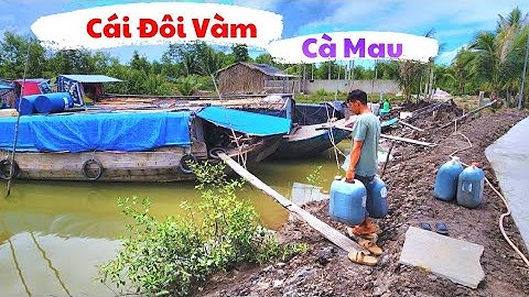 Bất Ngờ Vùng Quê Cái Đôi Vàm Cà Mau, Đường Làng Yên Bình Nhưng Thiếu Bóng Người 2025