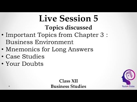 Live Discussion on Chp. 3 & Doubts Solving | Live Session 5 | CBSE ...
