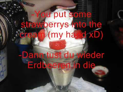 Let´s make Dantes Strawberry Sundae