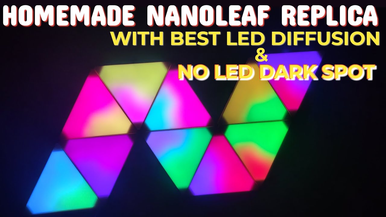 HOW TO MAKE NANO LEAF |3D PRINTED NANO LEAF REPLICA.