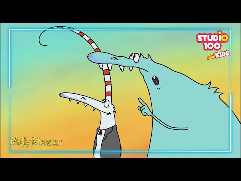 Stricken 😁💛 - Molly Monster - Episode 51 - Studio100 miniKIDS