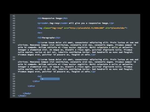 Speed Coding - HTML