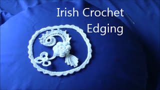 Irish Crochet Basics, Edging
