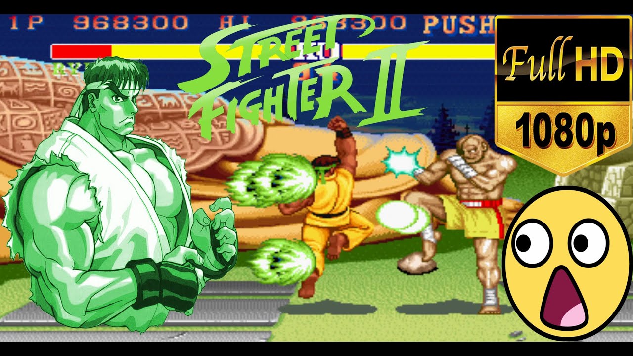STREET FIGHTER 2 SUPER GREEN RYU PLAYTHROUGH ARCADE 1992 - YouTube