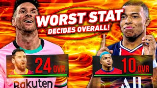 I Made Players WORST STAT Into Their OVERALL RATING...