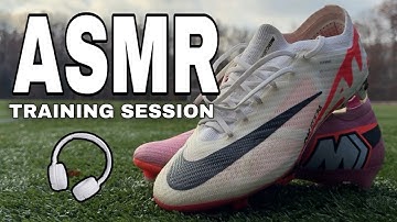 ASMR Training Session For Football/Soccer in Nike Mercurial Vapor 15-16