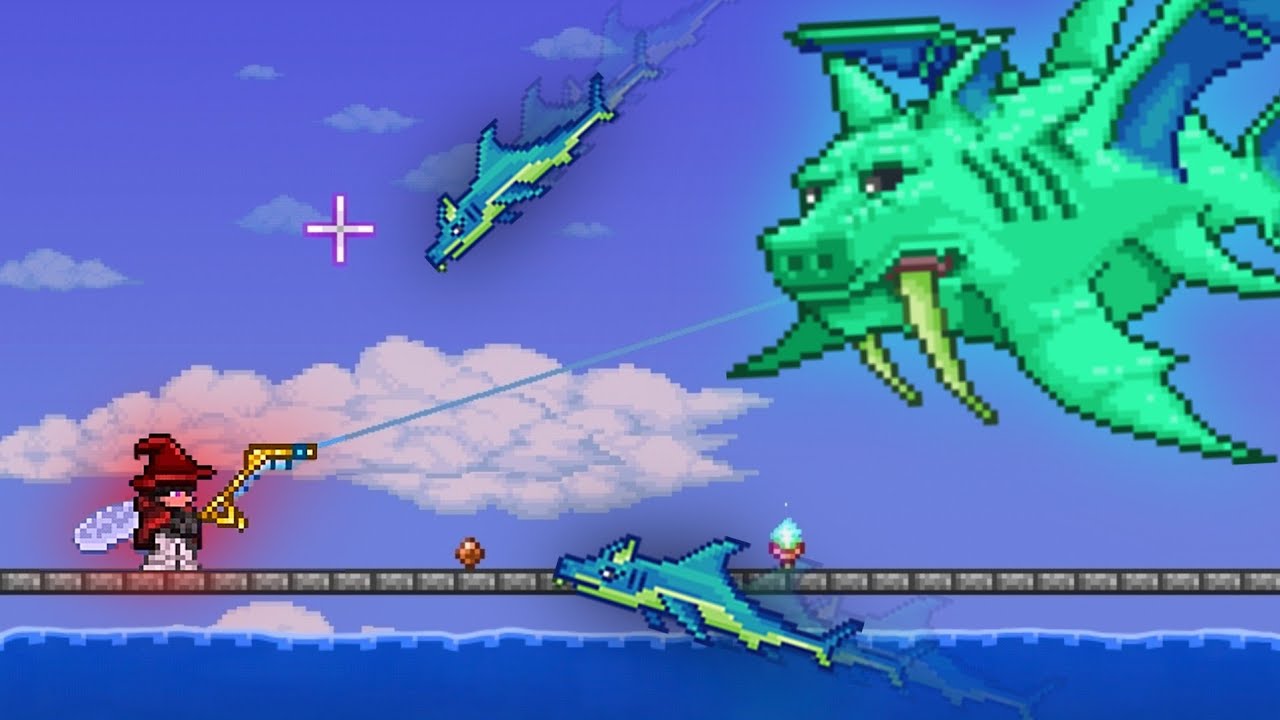Duke Fishron Pre-Plantera Maestro | Mago, sin pociones de buff ...
