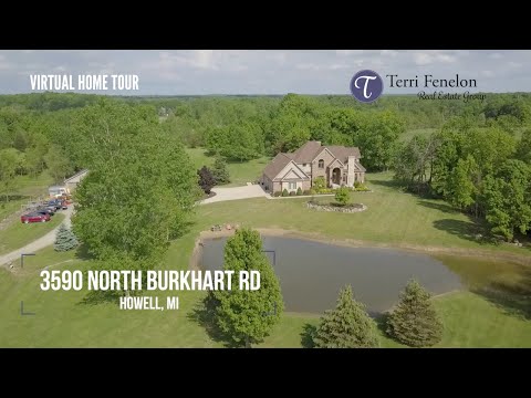 3590 North Burkhart Rd, Howell, MI home video tour