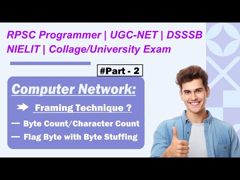 Computer Network: Byte Count and Flag Byte with Byte Stuffing | Computer Network Tutorial