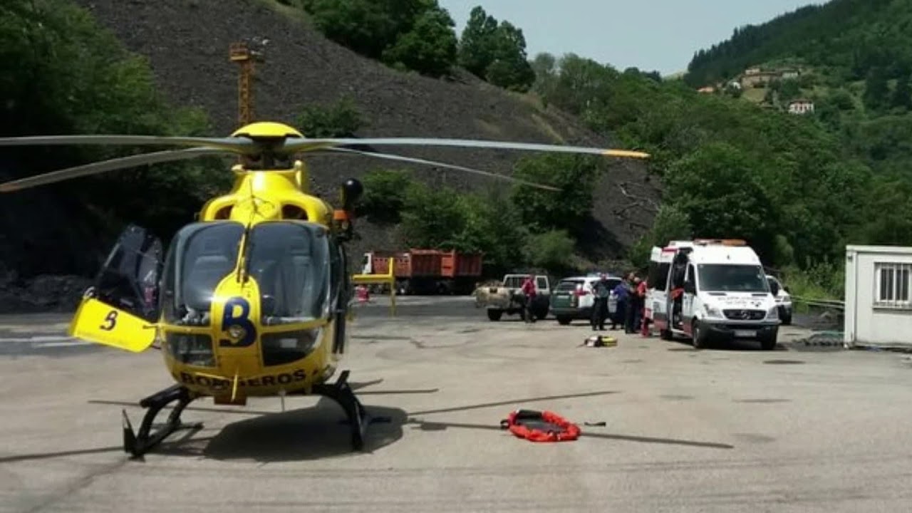 Minero herido por un derrabe de carbón en Tineo, Asturias