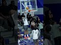 Bryce James alley oop to Gavin Hightower