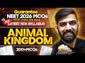 Animal Kingdom: 200+ Most Expected MCQs | NCERT Line by Line | NEET 2026 (NTA New Syllabus)