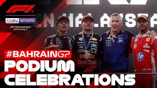 Podium Celebrations | Formula 1 Bahrain Grand Prix in Malaysia 2026