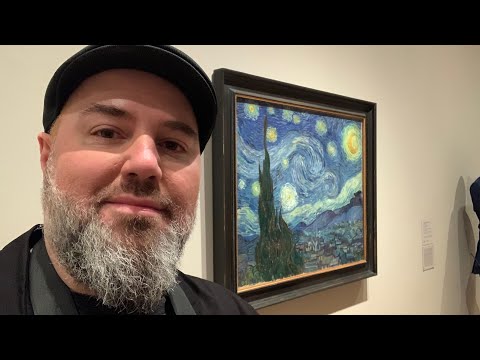 Tour of the MoMA in NYC! Museum of Modern Art!