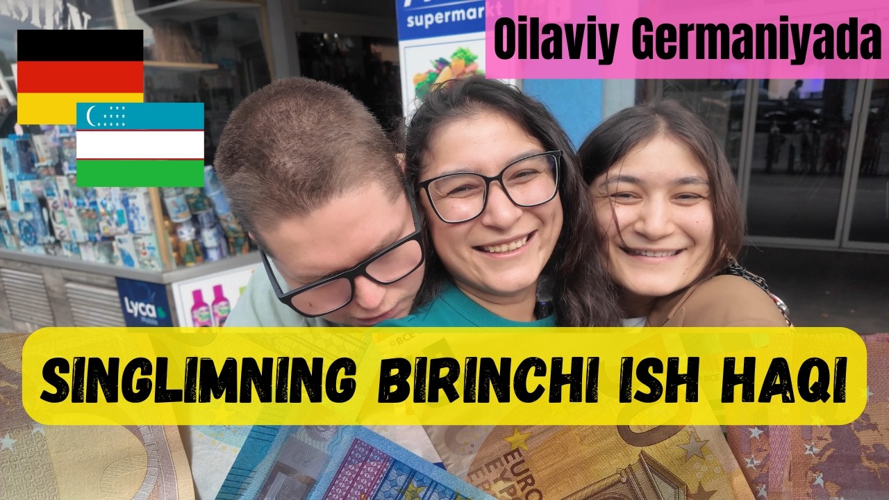 🇩🇪 Singlimning BIRINCHI MAOSHI - ZIYOFAT!