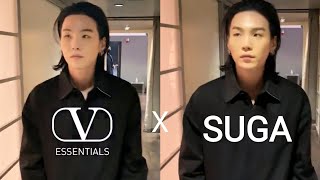 SUGA for Maison VALENTINO Essential 2023 campaign