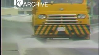 WAVY Archive: 1979 Washing Cars after Snow