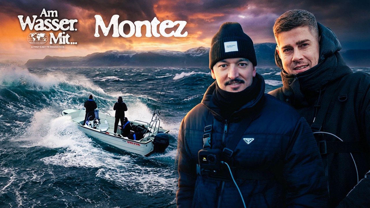 Mit MONTEZ angeln... dann bleibt unser Boot mitten auf dem Meer liegen 😳