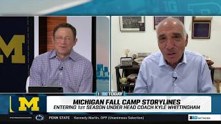 Fall Training Camp Storylines: USC, Michigan, and Penn State | B1G Today