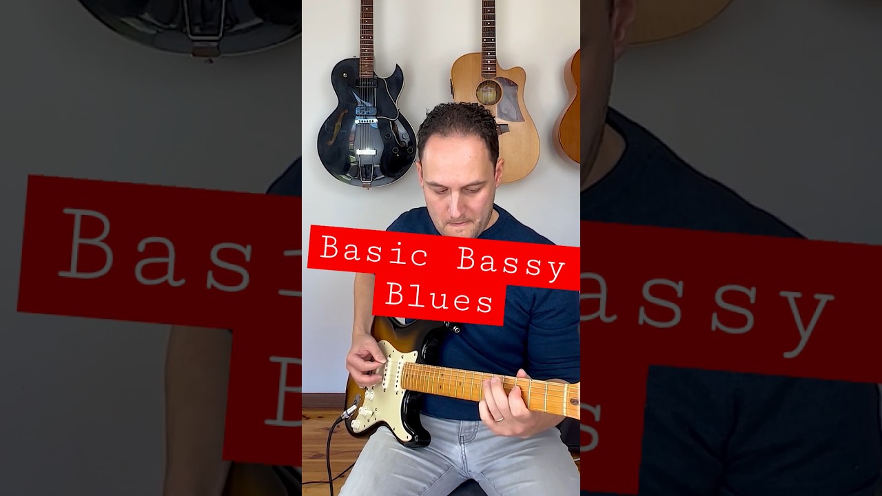 Basic Bassy Blues. Blues Jam 8 of 101. guitar blues bluesguitar 