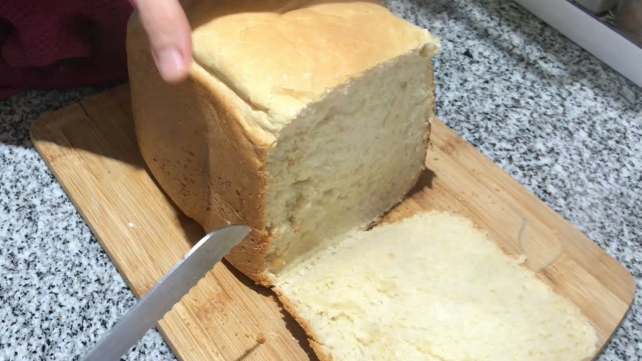 Receta Pan Lactal En Máquina De Pan Top House - YouTube