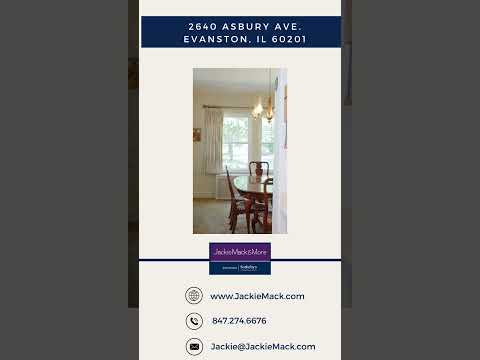 2640 Asbury Ave., Evanston, IL home video tour