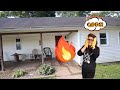 My Wife caught our house on FIRE and I need Surgery