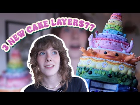 Making THREE CAKE FROGS for my 3D Printed Frog Cake