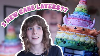 Making THREE CAKE FROGS for my 3D Printed Frog Cake