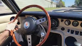 1970 Maserati Ghibli 4.7 Spyder | Driving Video