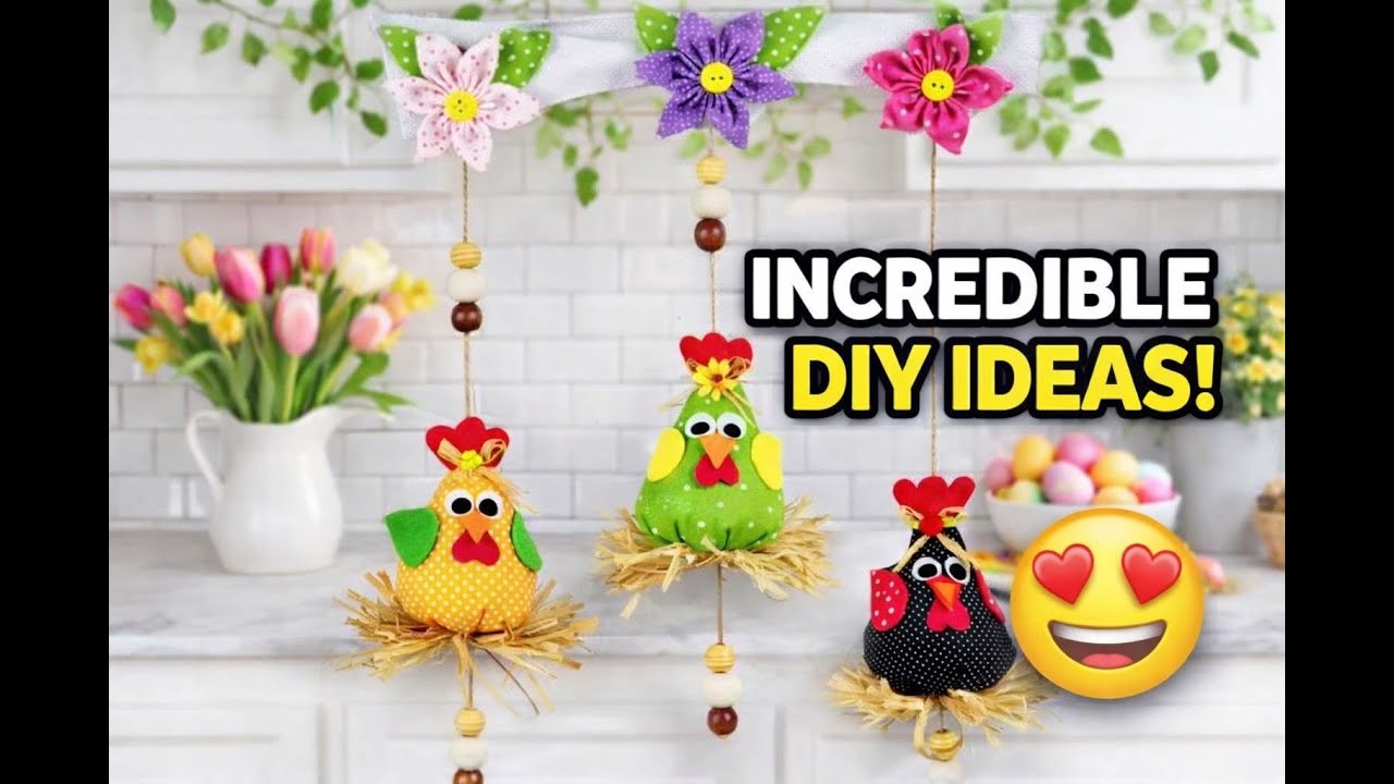 Посмотрите на эти милые идеи для украшения — идеи для продажи или в качестве подарков.