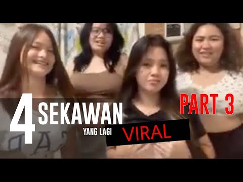 4 CEWE REVIEW VIRAL TIKTOK 4 SEKAWAN REVIEW BOBA PART TERBARU BIKIN MELONGO