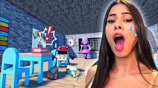 PRESA NA SALA DA PROFESSORA MALVADA NO ROBLOX… 😰