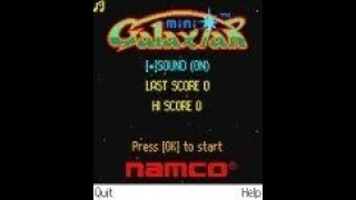 Galaxian Mini - Namco 2003 OLD RARE!!! (Java Game)