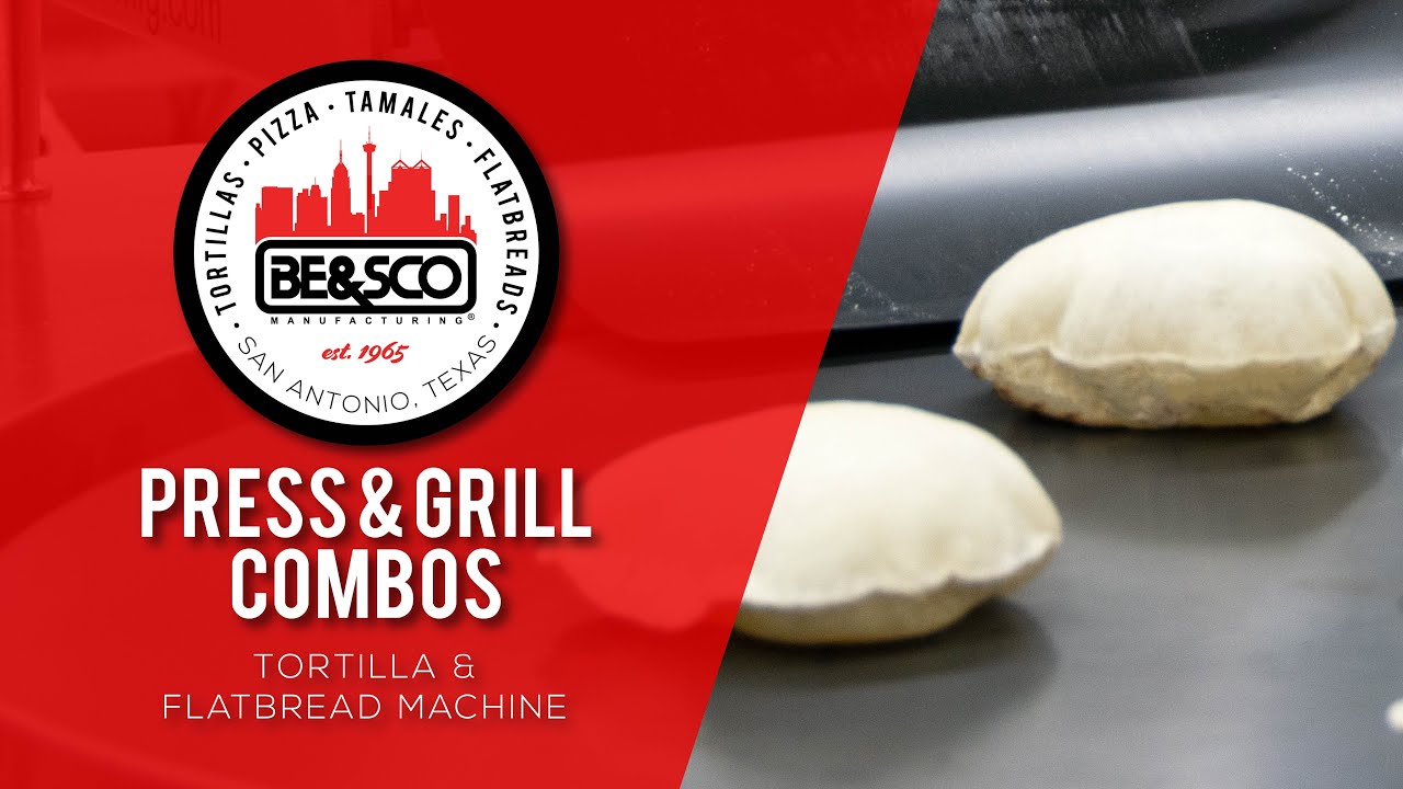 Cooking Fresh Tortillas & Flatbreads Press & Grill Combo YouTube