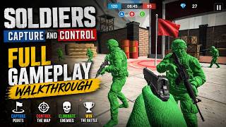 Soldiers - Capture and Control Full Gameplay (CrazyGames) - No Commentary