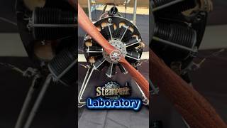 Scratch Built 9 Cyl. Rotary Engine, Model Maker, SteamPunk LabOratory