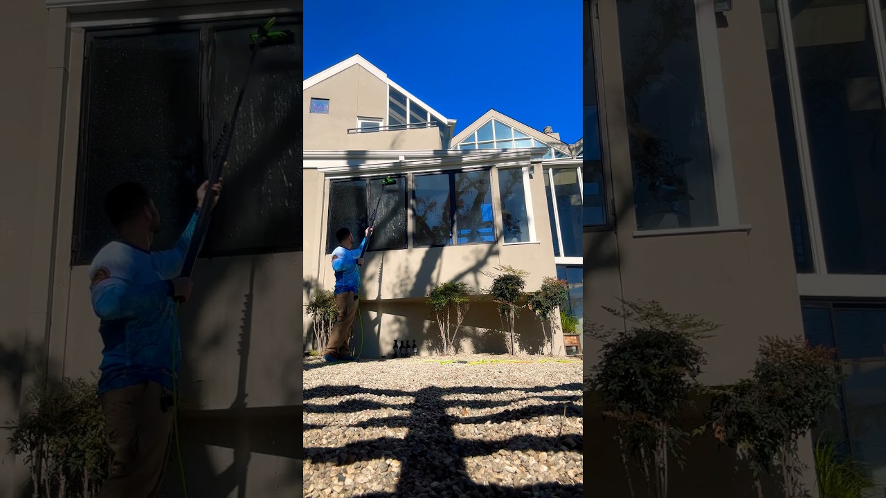 Cleaning Hydrophobic Windows shorts YouTube