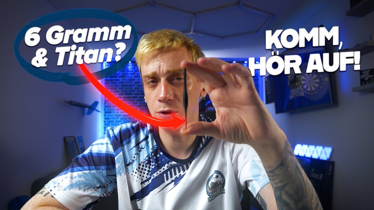Caliburn TTD T2 Darts Review - Was können die 6g Darts aus Titan!?