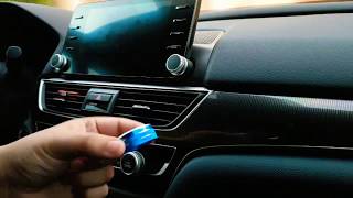 Aluminum Knob Covers for A/C and Radio for Honda Accord 2018-2019