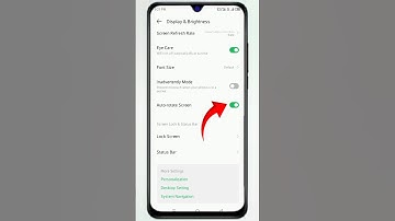 Auto Rotate Screen On/Off Setting 🔄 | Mobile Rotation Problem Fix! #shorts