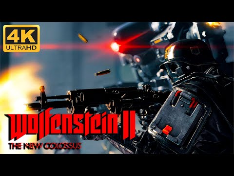 Видео: МАКСИМАЛЬНАЯ СЛОЖНОСТЬ ➤ WOLFENSTEIN II : THE NEW COLOSSUS ➤ УЛЬТРА ГРАФИКА 4K/60fps ➤ ПРОХОЖДЕНИЕ 3