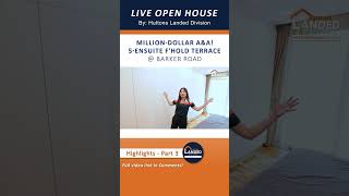LIVE Open House Highlight 3: Sleek, Chic & Central 2.5 storey Terrace @ Barker Road LIVE Open House Highlight 3: Sleek, Chic & Central 2.5 storey Terrace @ Barker Road