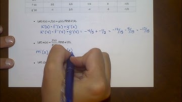 Product & Quotient Rules (2.8-2.9) - pt 2