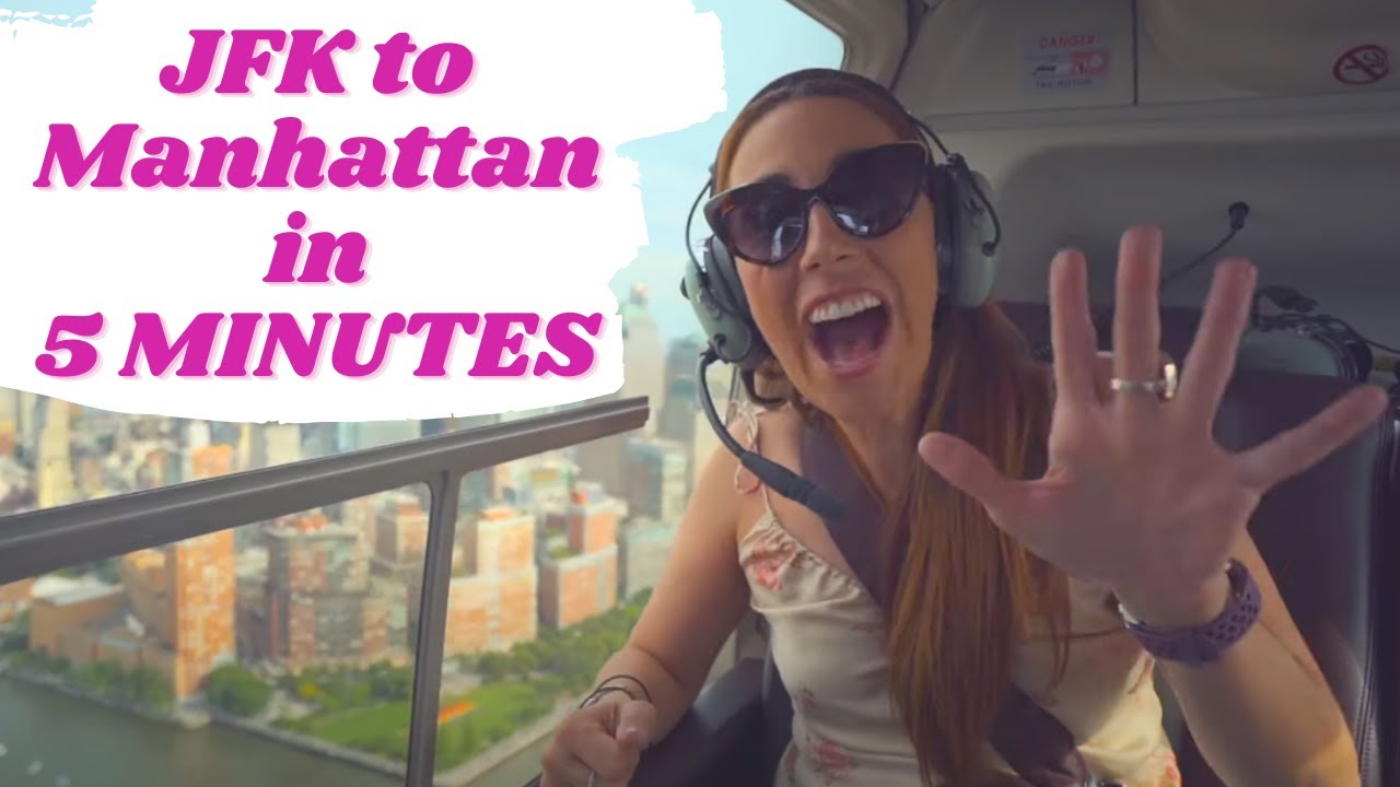BLADE Helicopter New York: JFK to Manhattan in 5 minutes!