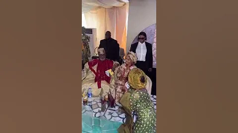 Iyabo Ojo and her ex husband at their daughter's wedding