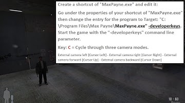 Max Payne (2001) [Free Camera Mod/Cam Hack - PC]