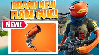 *NEW* Flare Gun!! On Fire In Solos!! - Fortnite: Battle Royale Gameplay