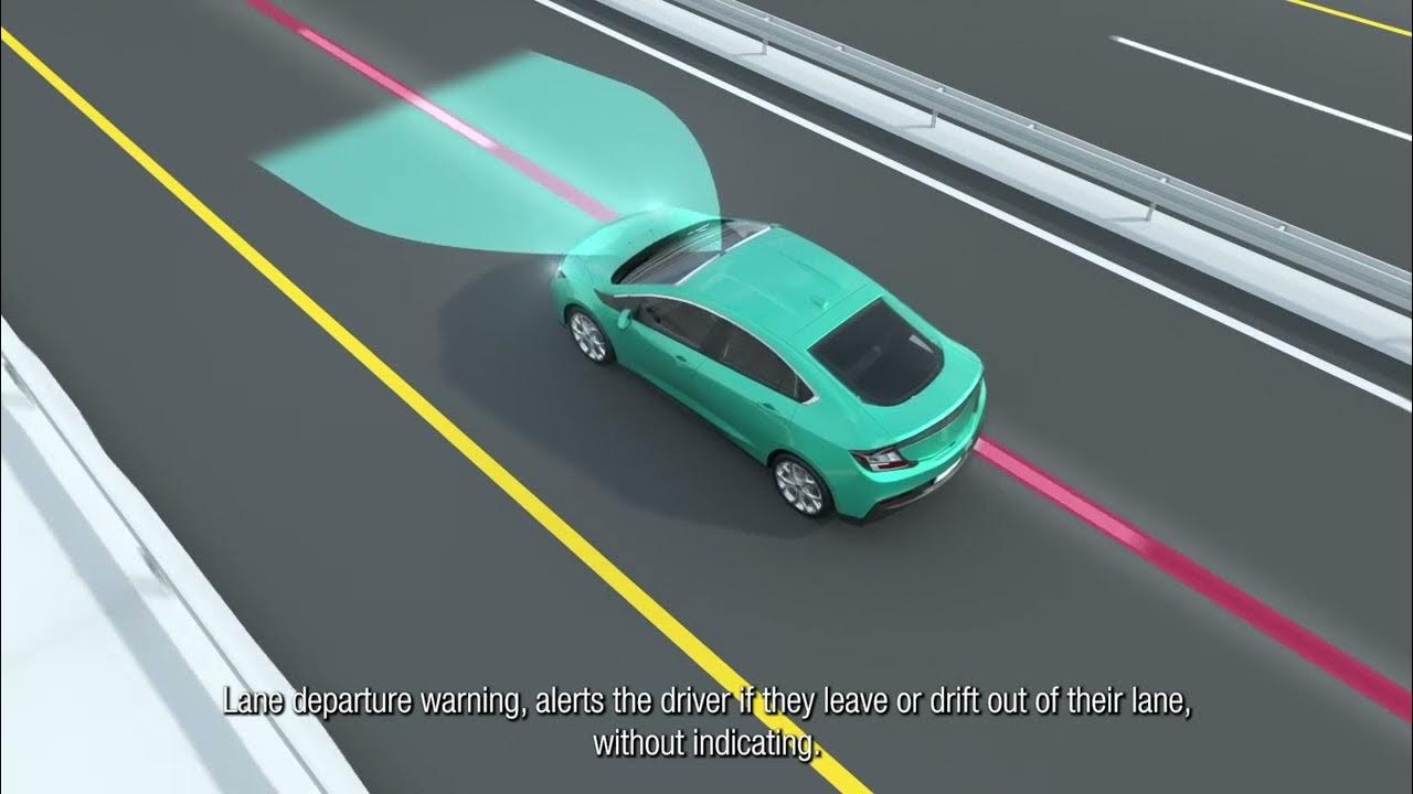 Lane Departure Warning System and Lane Keep Assist Systems - YouTube