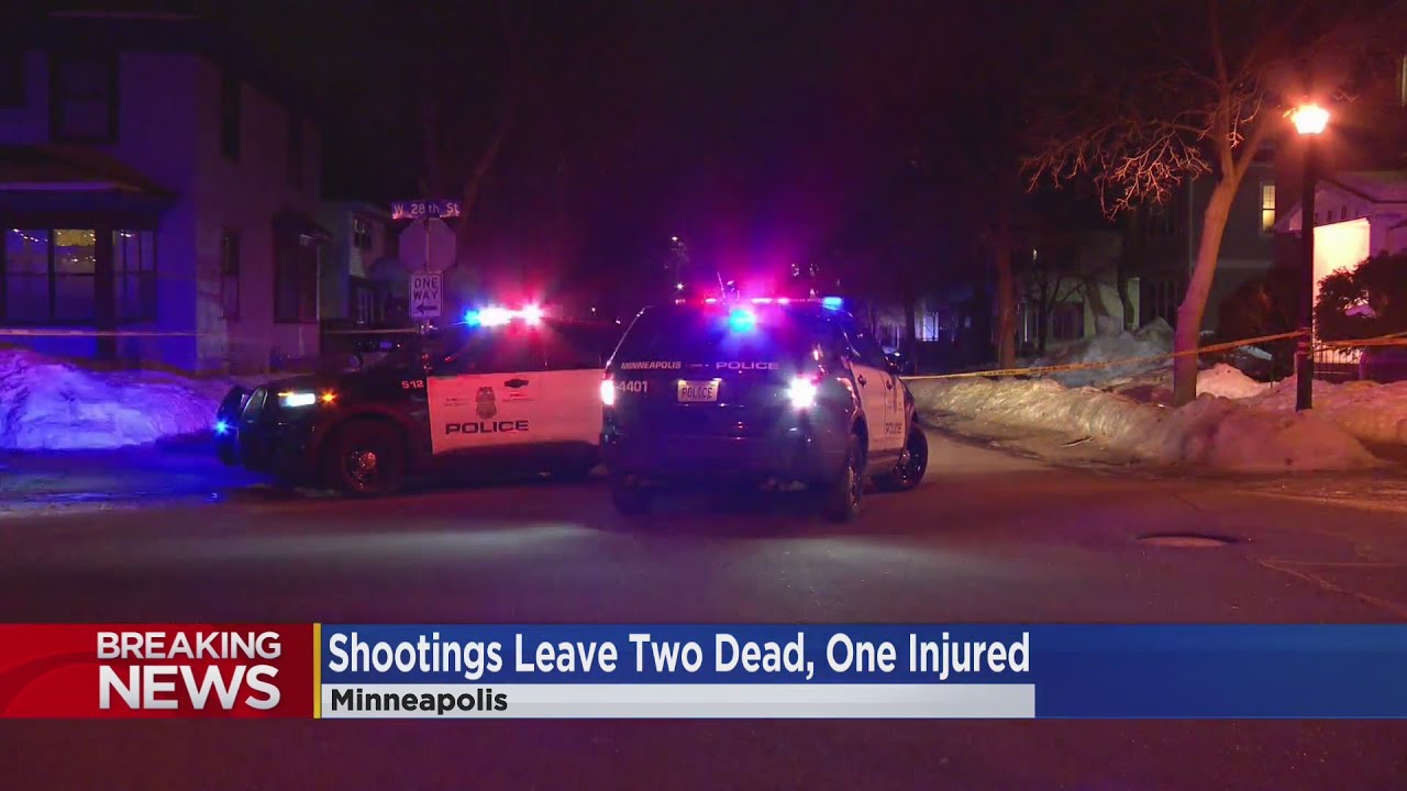 MPD: 2 dead, 1 critical in overnight shootings in Uptown - YouTube